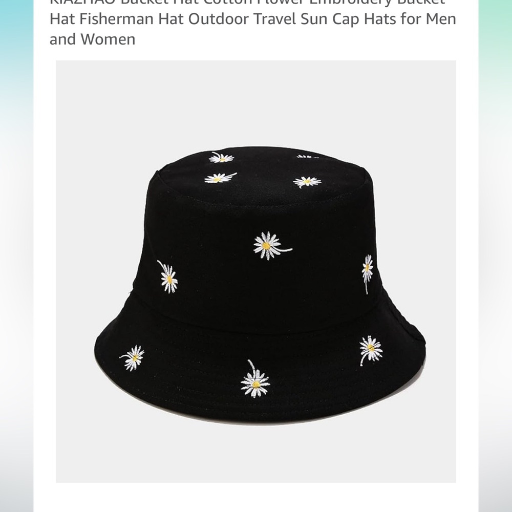 Reversible Daisy Bucket Hat 🌼